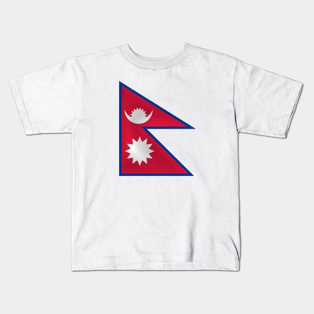 Nepal artwork Kids T-Shirt by SASTRAVILA